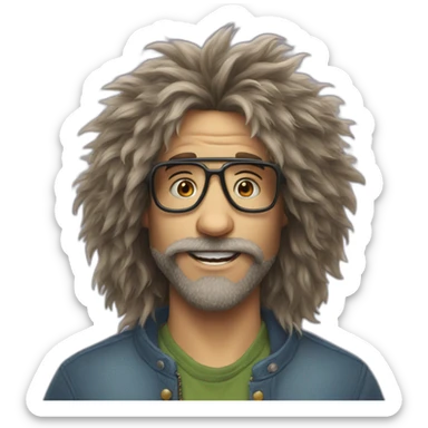 fabulous furry freak brother sticker