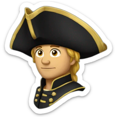bicorne sticker