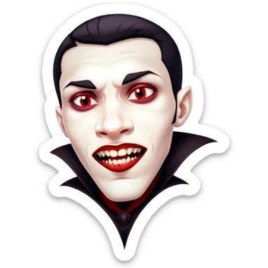 Vampire sticker
