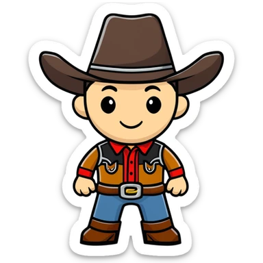 BLK letters in western cowboy style with silver outline sticker