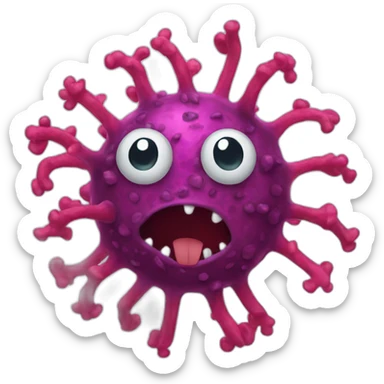 virus sticker