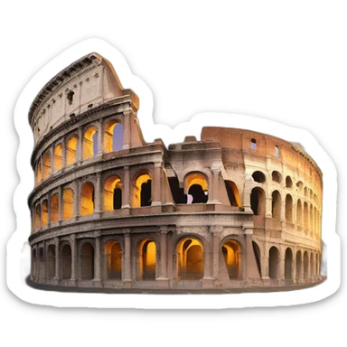 colosseo roma sticker