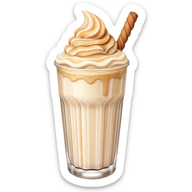 milkshake with churro sticker