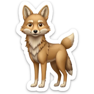 Coyote sticker