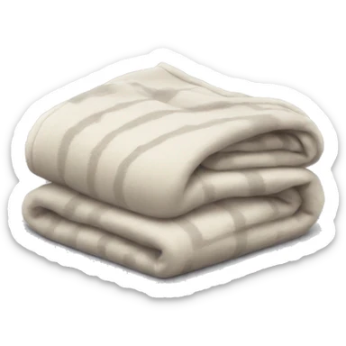 Soft blanket sticker