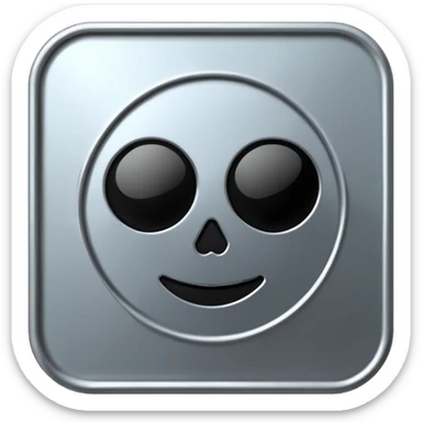 uranium metal plate sticker