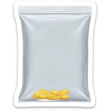 Ziplock bag thin sticker