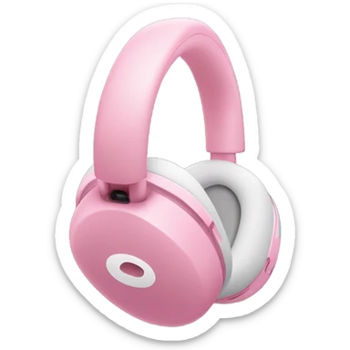 pink airpods max sticker
