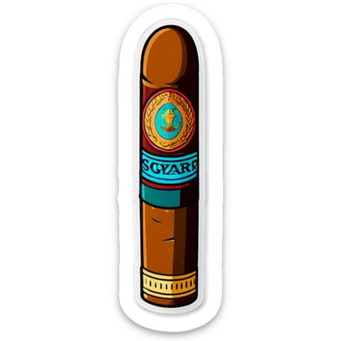 Cigar sticker