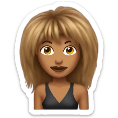 tina turner sticker