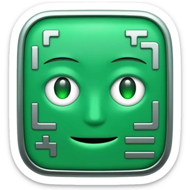 y3k emojis, that are technology based. im making an aesthetic for exe, gpt, error, silver, hints of green. think, the matrix & beyonce rennesance sticker
