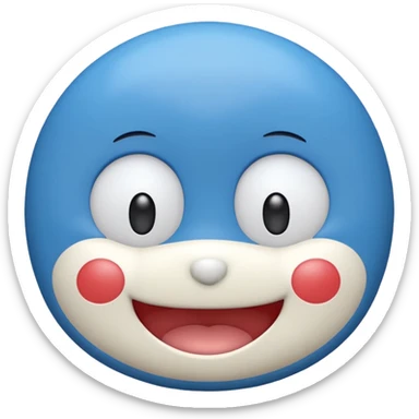 Doraemon emoji sticker