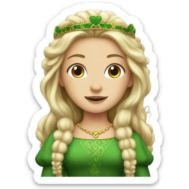 irish princess sticker