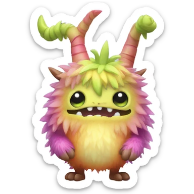 furcorn from my singing monsters sticker
