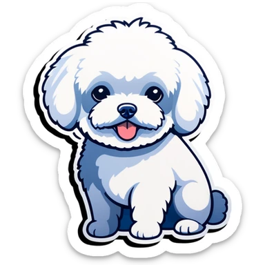 Bichon sticker