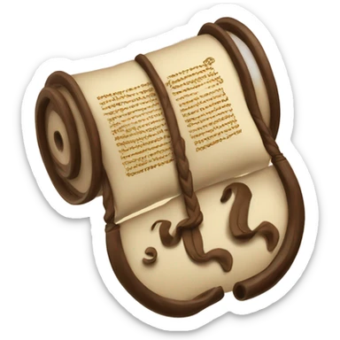 Rouleaux de torah habad sticker