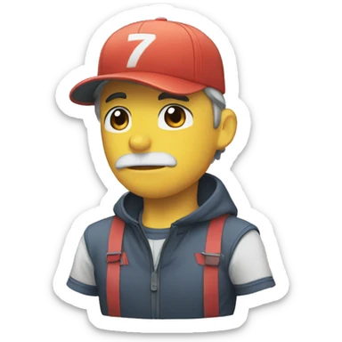 entrenador pokemon sticker