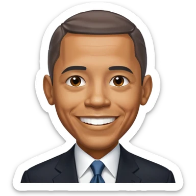 Barack Obama sticker