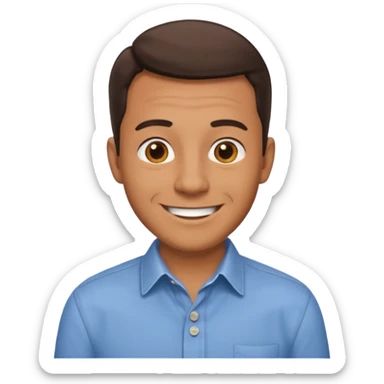 father of a family of 5 sticker