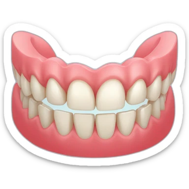 denture sticker