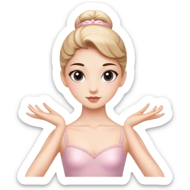 Ballerina sticker