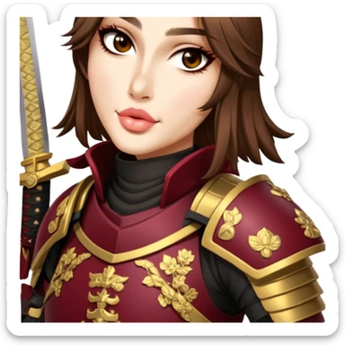 Samurai Leader sticker