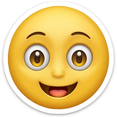 Freaky emoji sticker