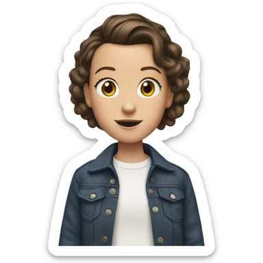 Millie bobby brown sticker