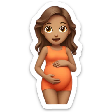 teen age pregnancy sticker