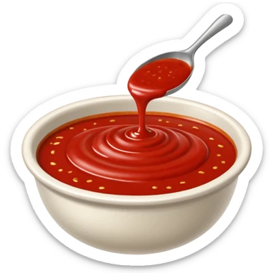 Napolitan sauce sticker