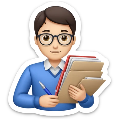 Firma escribano  sticker