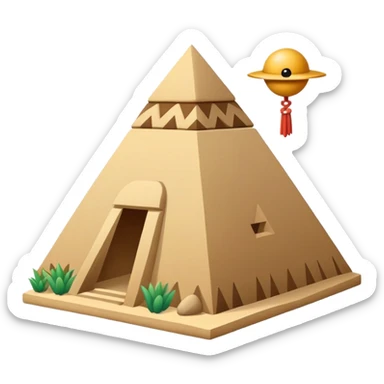 hazme un emoji de la cultura nazca sticker