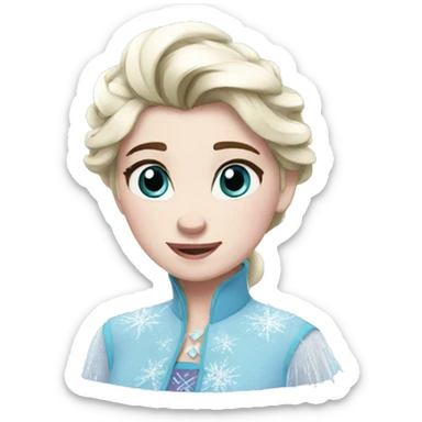 frozen sticker