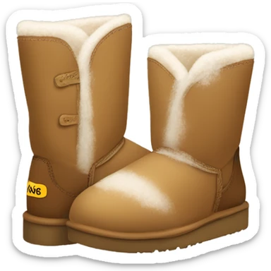 Pair of uggs sticker