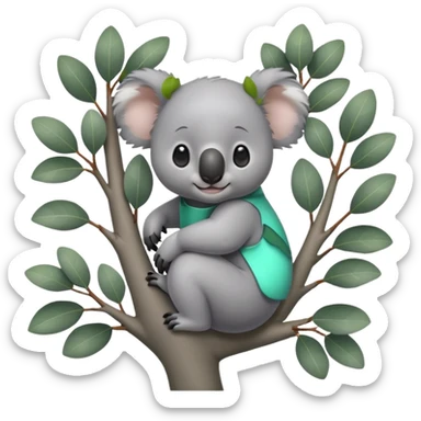 koala tree sticker