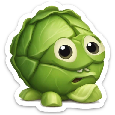 Brussel sprouts sticker