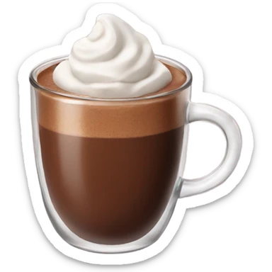 hot chocolate sticker