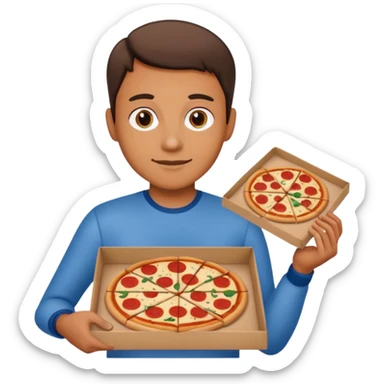 food delivery sticker