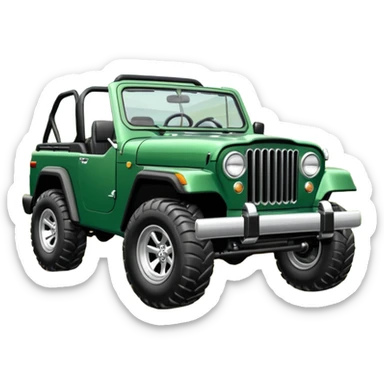 jeepster commando without top sticker