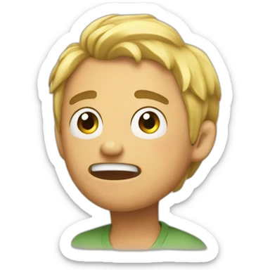 Annoying poke sticker