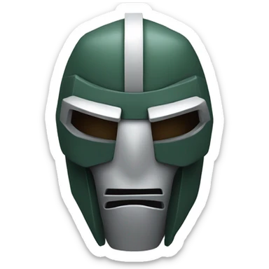MF doom sticker
