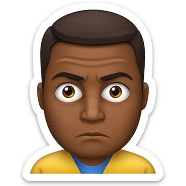 The disgruntled Colombian sticker