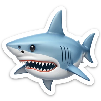 Shark Tooth, only tooth. sticker