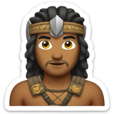 Polynesian Warrior sticker