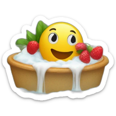 canapé sur une baignoire sticker