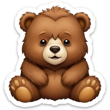 custom bears logo sticker