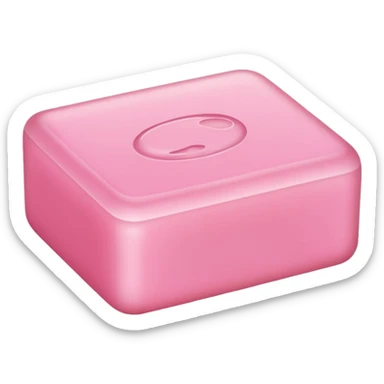 pink soap sticker