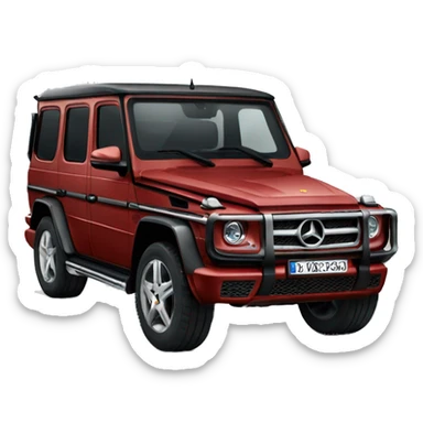 Albanian man in g-class  sticker