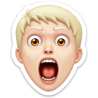 Remove my eyeballs from my face or else  sticker