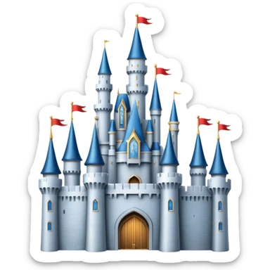 castillo de disney sticker